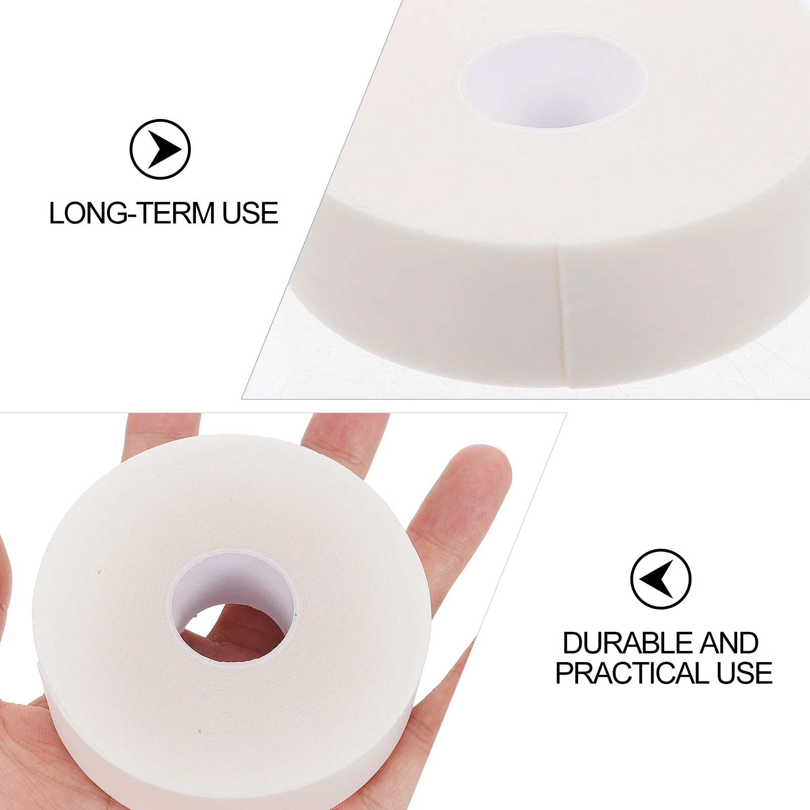 

5 Rolls Eye Foam Pads Eyelash Grafting Tapes Skin Friendly Comfortable Beauty Salon Supplies Professional Use Eyelash Tapes