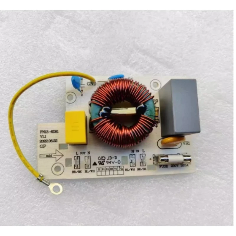 Used Microwave Oven Filter Circuit Board FN13-6D81 6D81 Protection Mainboard Replacement Spare Part