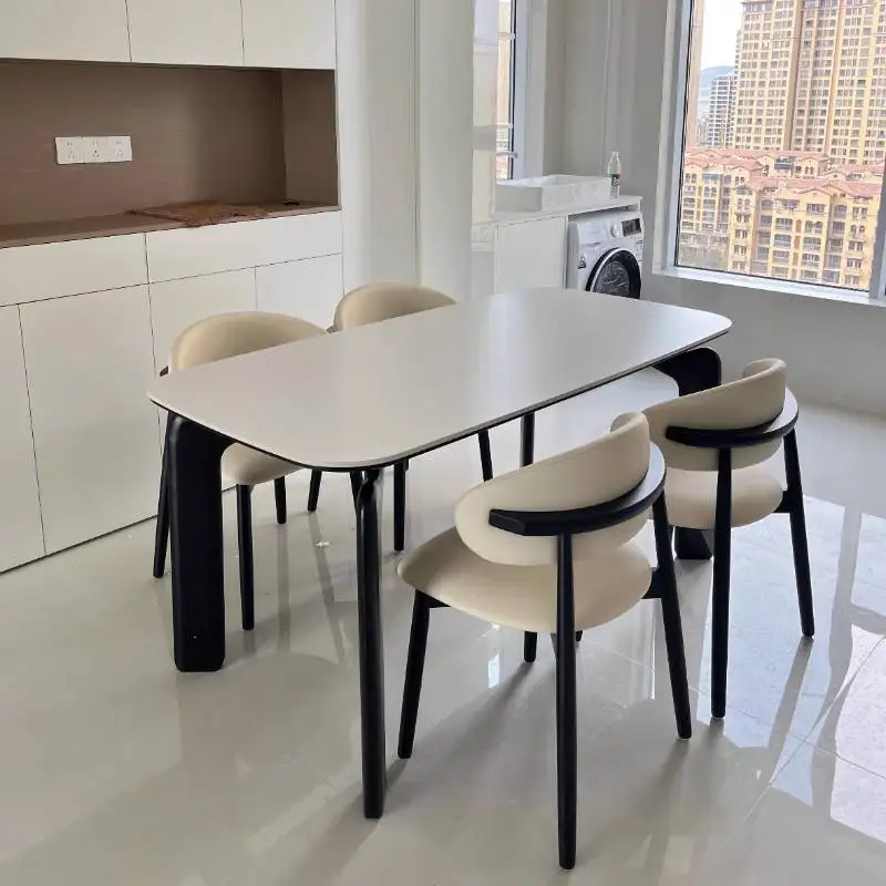 

Restaurant Square Dining Tables White Nordic Big Modern Kitchen Dining Tables Home Center Luxury Mesas De Comedor Furniture