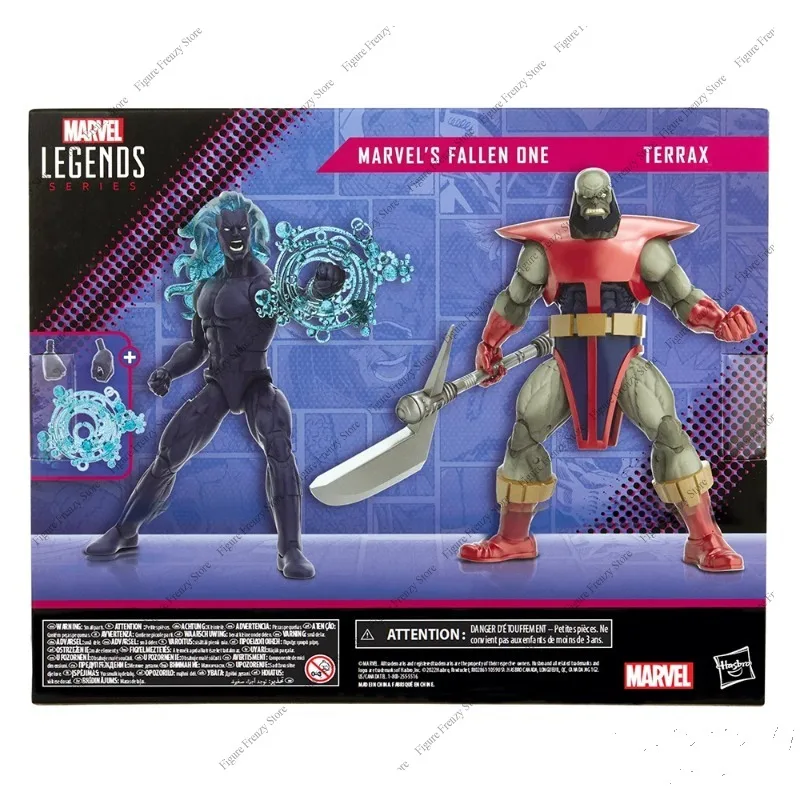 Oferta Especial en Stock: Hasbro Marvel Legends Heralds of Galactus Fallen One y Terrax, Paquete de 2 Figuras Coleccionables de 15 cm