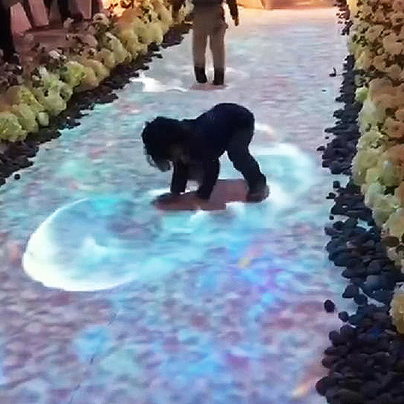 

3d Indoor Outdoor Immersive Projection System Mapping Multi Channel Projection Sensor Interactive Floor Projection