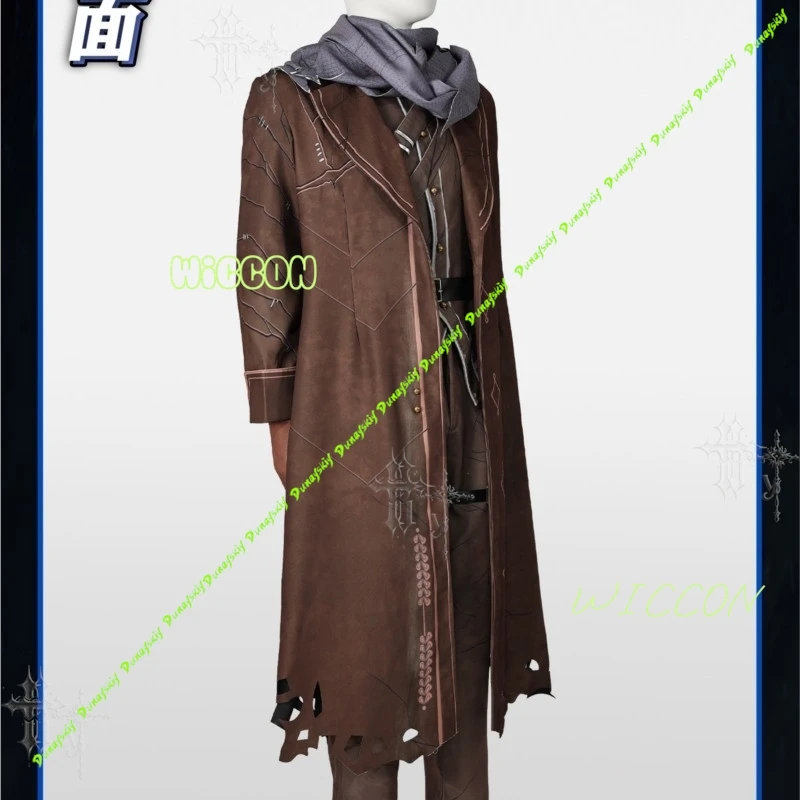 Vox Cosplay Costume Wig Limbus Company Anime Game Character Full Set Outfit For Men The Wild Hunt Heathcliff Halloween Party view 3