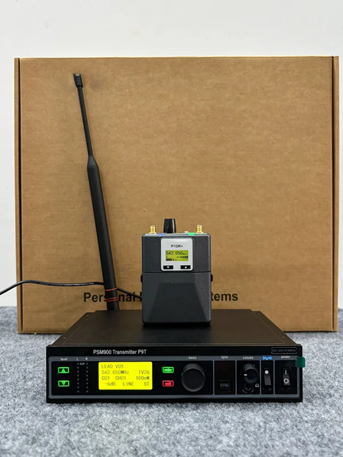 Psm900 Iem in Ear M onitor  1 Channel Wireless  Personal M onitor System With Bodypack for Musicians Live Stage