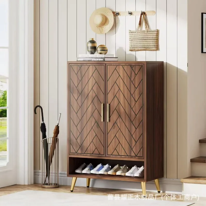 Shoe cabinet new panel furniture cross-border supply factory wholesale simple rack