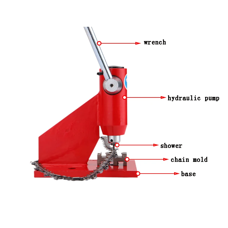 Utility Tools Hand Tools Portable Chain Connectors Chainsaw Chain Connectors Steel Riveting Chain Links Power Tool Accessories
