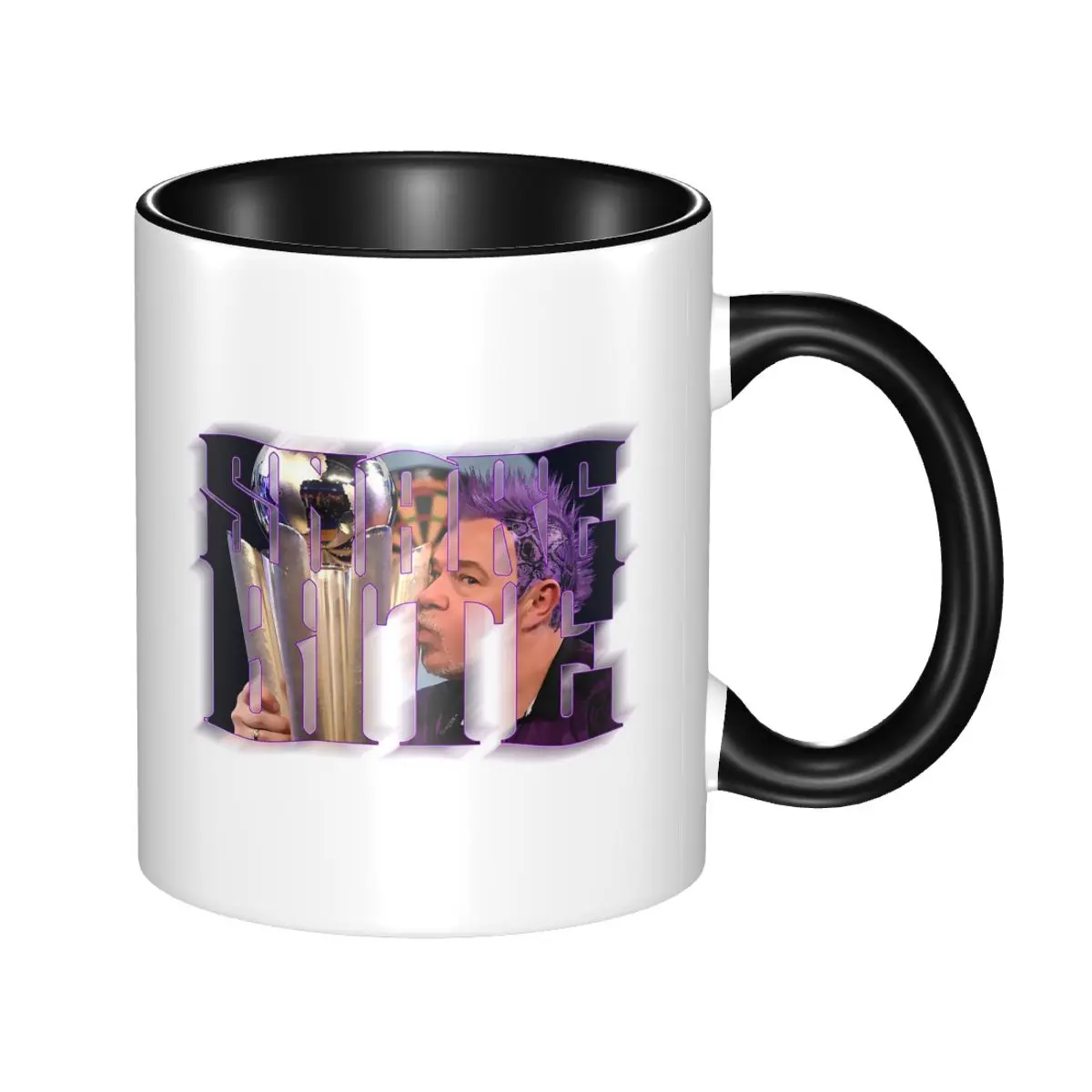Snakebite Peter Wright Darts Mug Funny Ceramic Coffee Cups Tea Mugs Milk Cup Drinkware Gifts for Woman Man