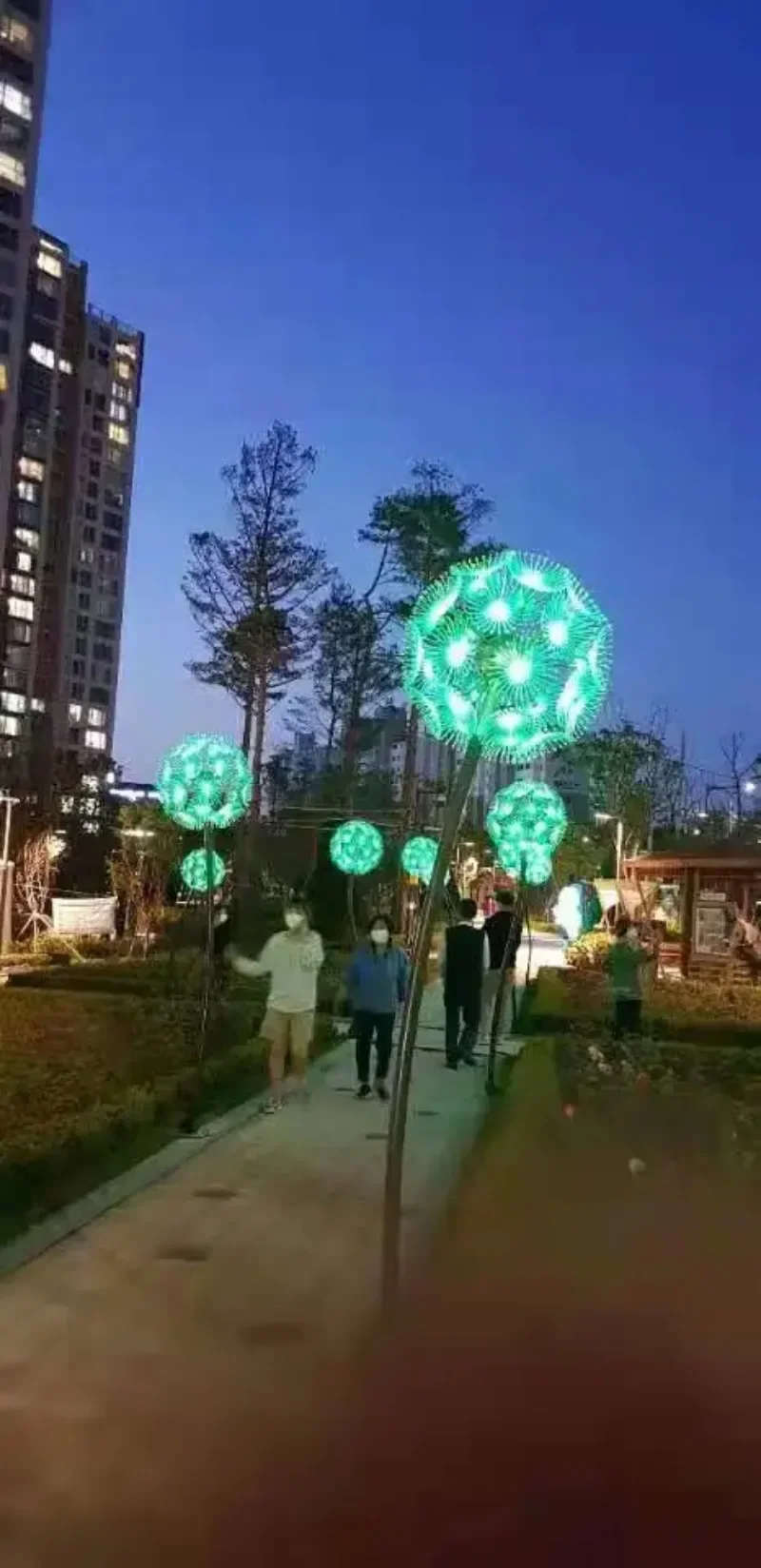 タンポポの形をしたLED電球,モダンなデザイン,屋内装飾ライト,バーの装飾に最適です。