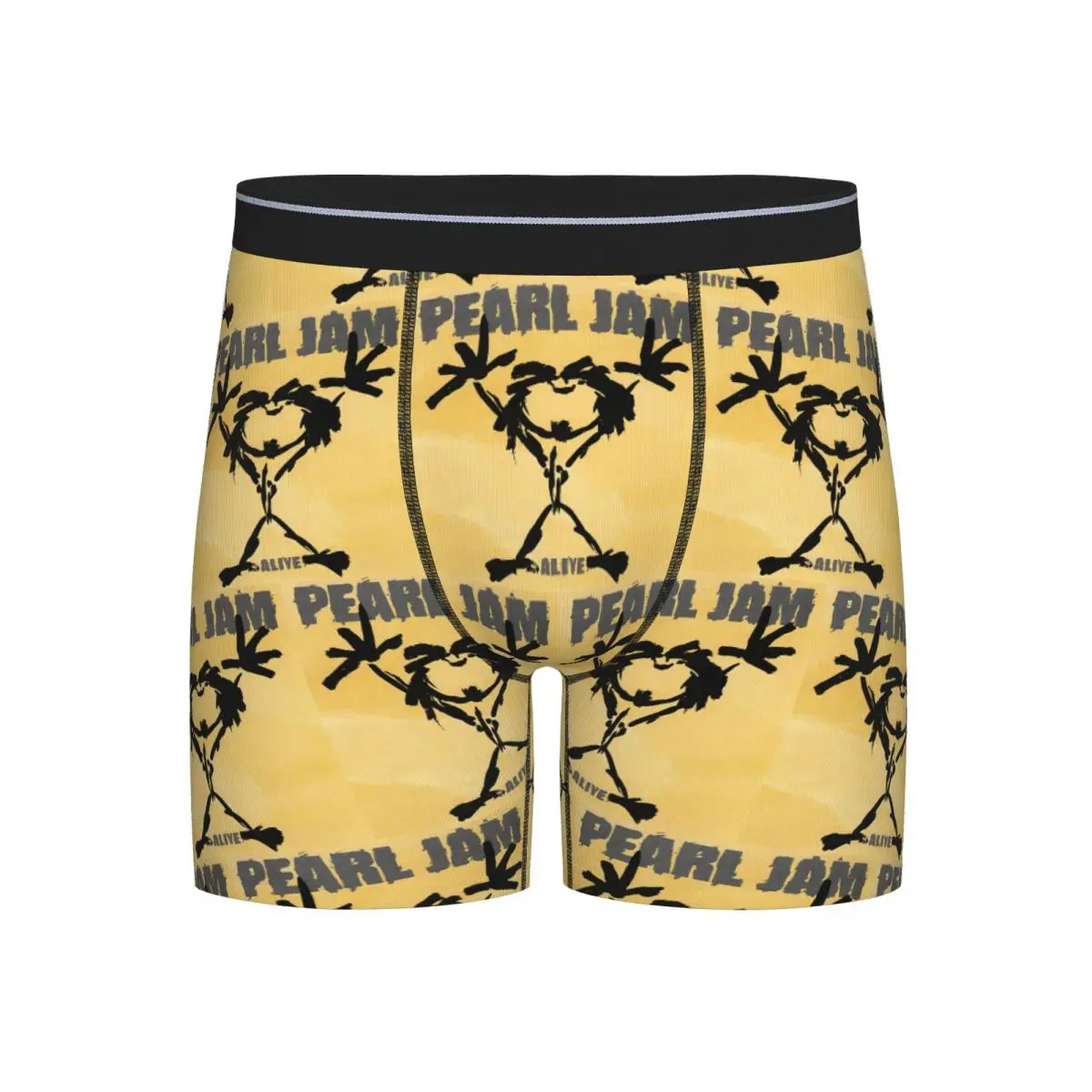 

Длинные трусы-боксеры, шорты с живым жемчугом, мужские трусы, удобное нижнее белье для мужчин, подарок бойфренду