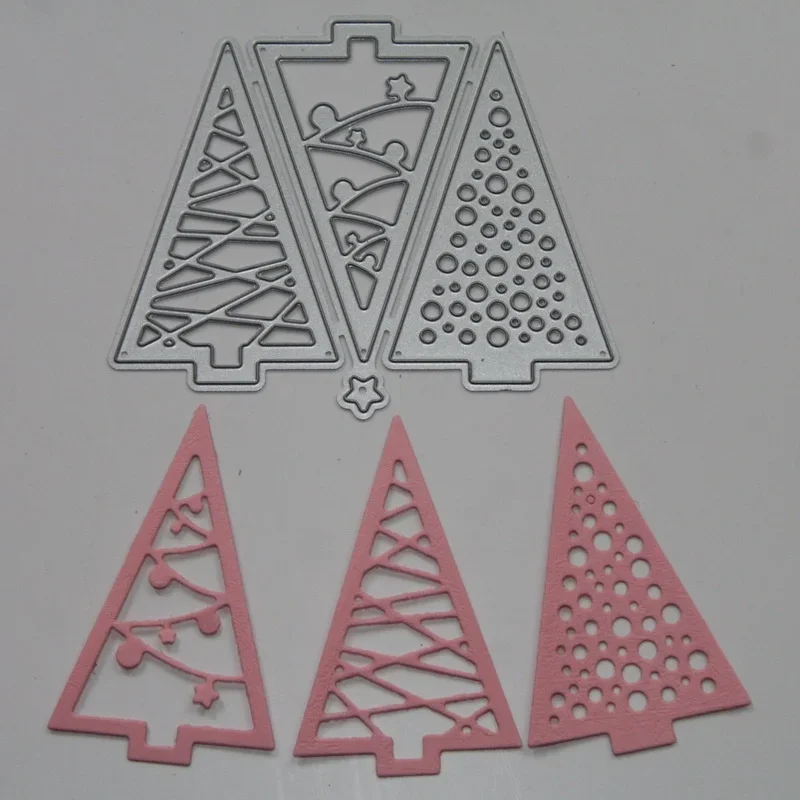 Pine Tree  Metal Cutting Dies Stencils Die Cut for DIY Scrapbooking Album Paper Card Embossing