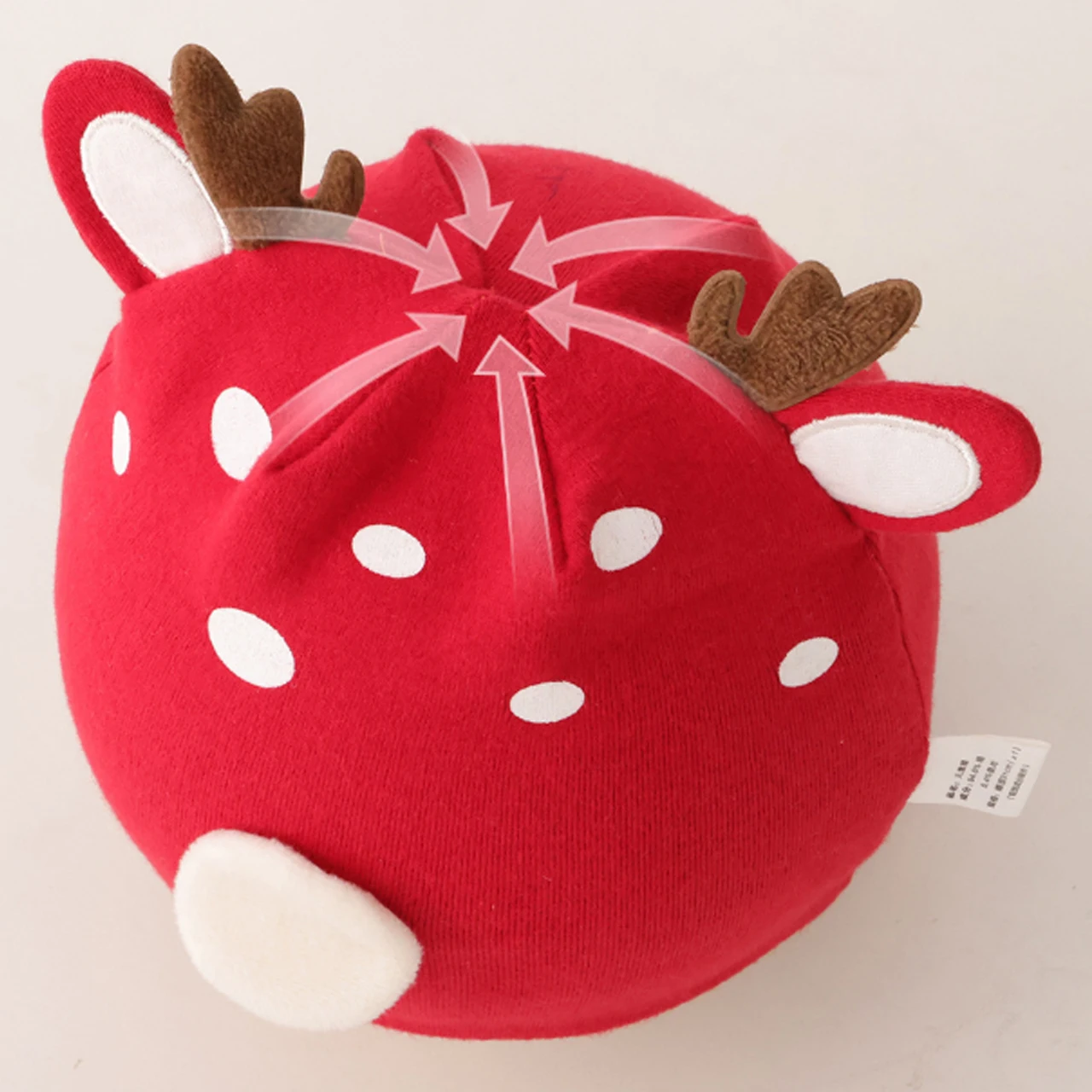 Cute Little Deer Baby Fetal Hat Soft Cotton Newborn Beanie Spring Autumn Warm Kids Pullover Cap 0-3Month Infant Christmas Hats - view 5