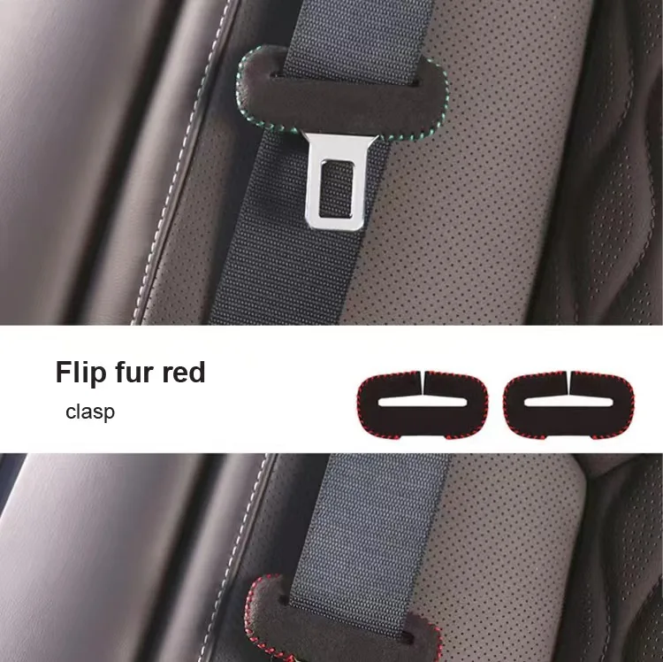 Für BMW Mercedes-Benz Audi Hyundai Kia Honda Tesla Toyota Volkswagen Ford Skoda Autositzgurt-Schnallenschutz Zubehör – Detail 4