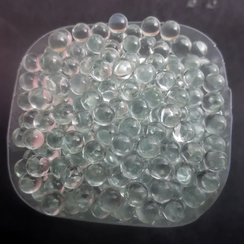 في الهواء الطلق الصيد كرات زجاجية 100 قطعة 6 مللي متر-9 مللي متر مقلاع الكرة مقلاع مناسبة لاطلاق النار كرات زجاجية صلبة شفافة