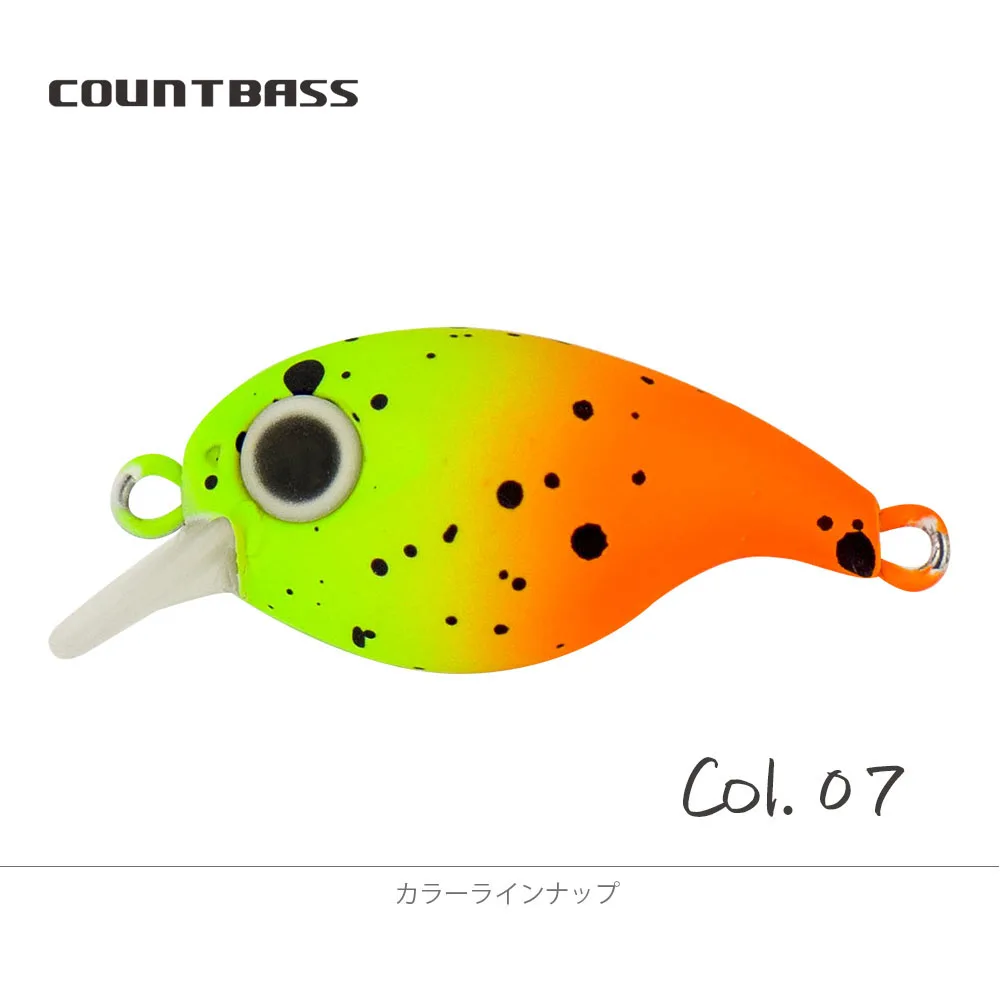COUNTBASS 28mm 1-1/8" 1,7g 1/16 oz. Schwimmende Wobbler, Forellenangeln, Kunststoff, harter Köder, Köder, Wobbler, Barsch, Leurre-Anglerköder – Detail 19