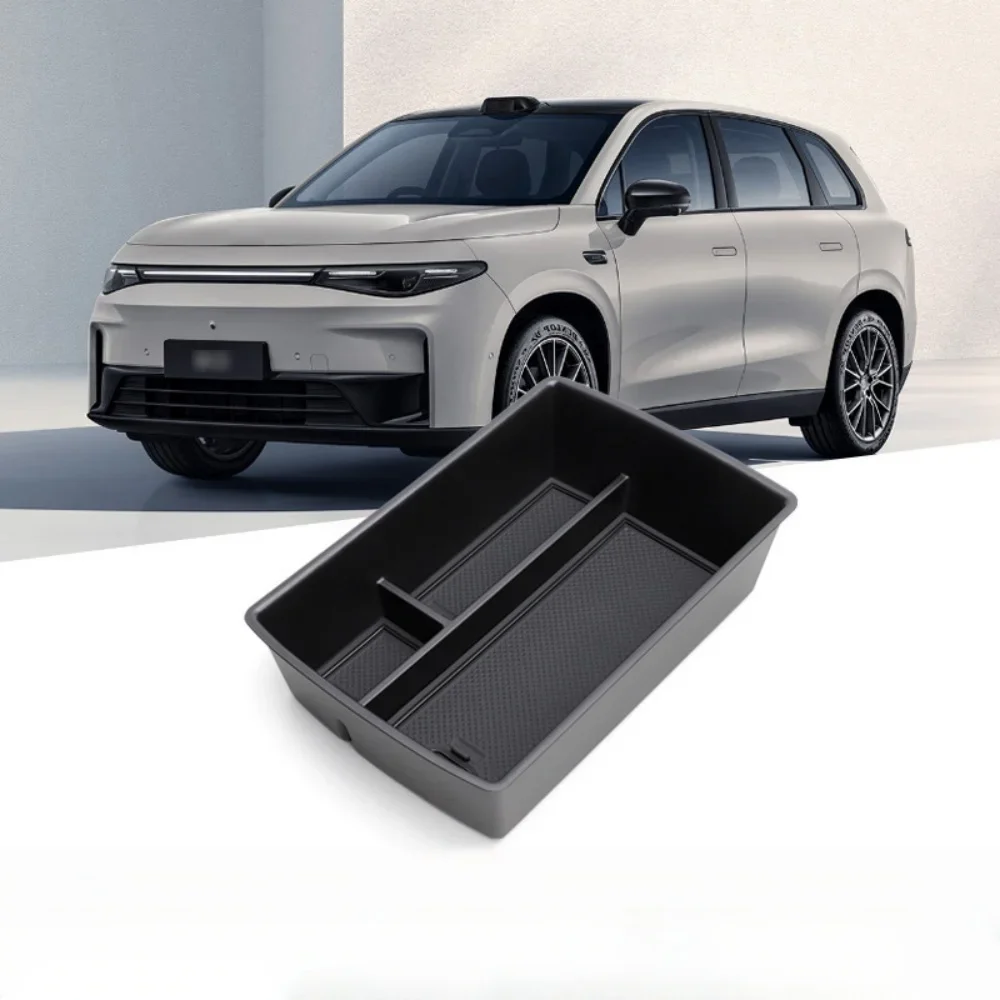 Car Armrest Storage Box For Leapmotor C10 2024-2025 Organizer Case Auto Interior Accessories Center Console Storage Tray