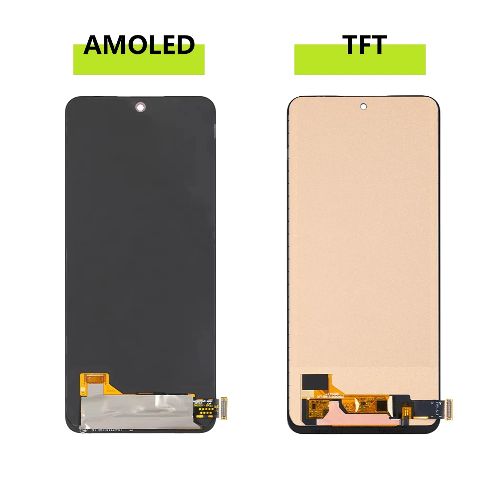 Super AMOLED for Xiaomi Redmi Note 12 4G Lcd Display Touch Screen Digitizer with Frame for Redmi Note 12 23021RAAEG 23021RAA2Y