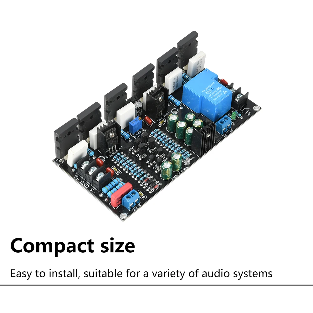 Neue 300 W Mono Power Verstärker 1943 + 5200 HIFI High-power Audio Verstärker Bord DC 20 V-90 V mit Lautsprecher Schutz – Detail 4