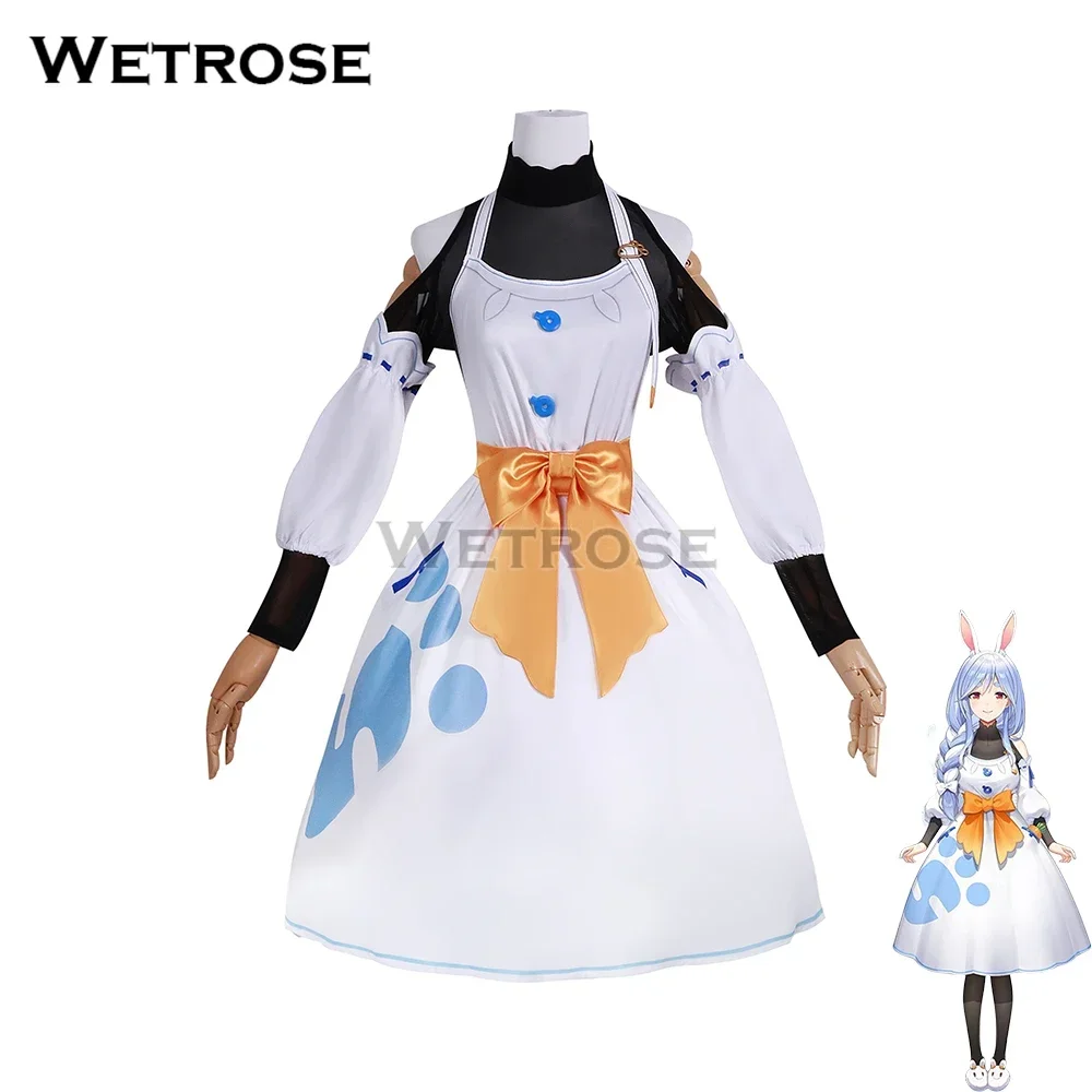 【Wetrose】In Stock Pekora Mami Cosplay Costume Usada Pekomama Hololive Holo Vtuber Peko Mother Mom Mammy Set Wig Halloween Xmas