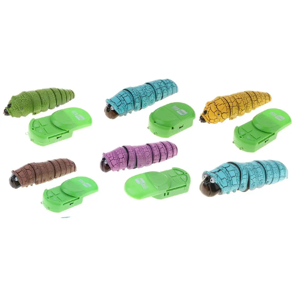 4 Inch Infrared Remote Control Realistic Caterpillar Halloween Trick