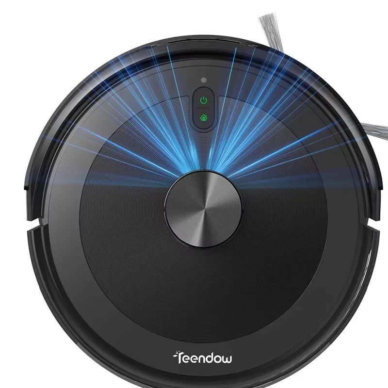 Robot Vacuum Cleaner LDS Laser Suction App Control Wet Mopping Robot Vacuum Cleaner Electric Sweeper