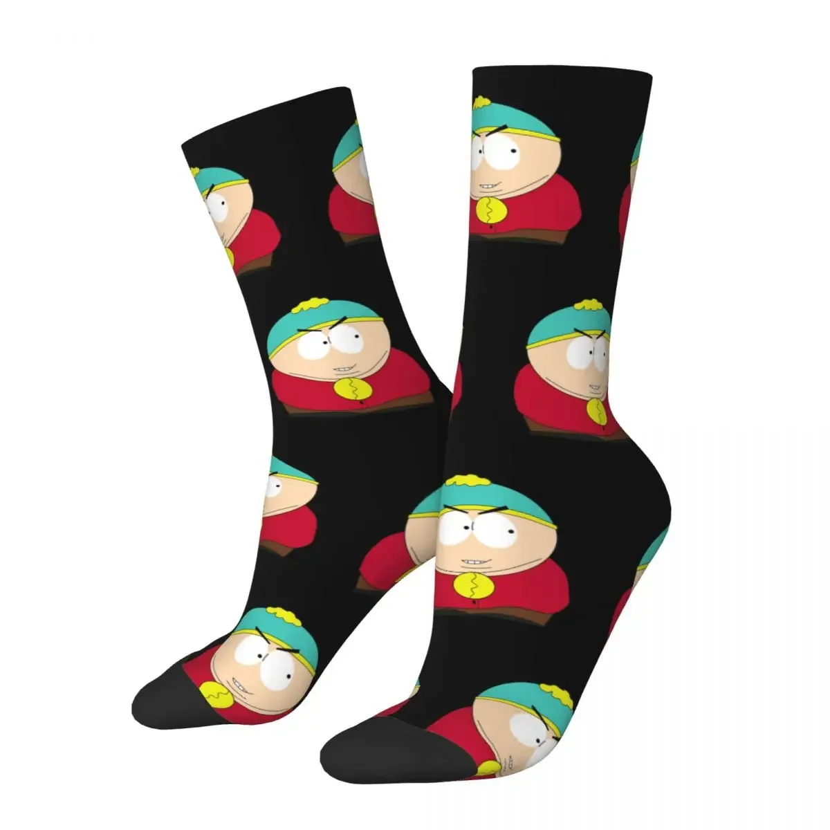 South Park Socks Harajuku High Quality Stockings All Season Long Socks Accessories for Unisex Christmas Gifts