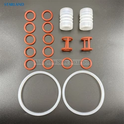 1 Set 18 Sealing Rings Circle Gaskets Tubes Replacement Parts Ice Cream Makers Accessories Of BQL Soft Serve Icecream Machines