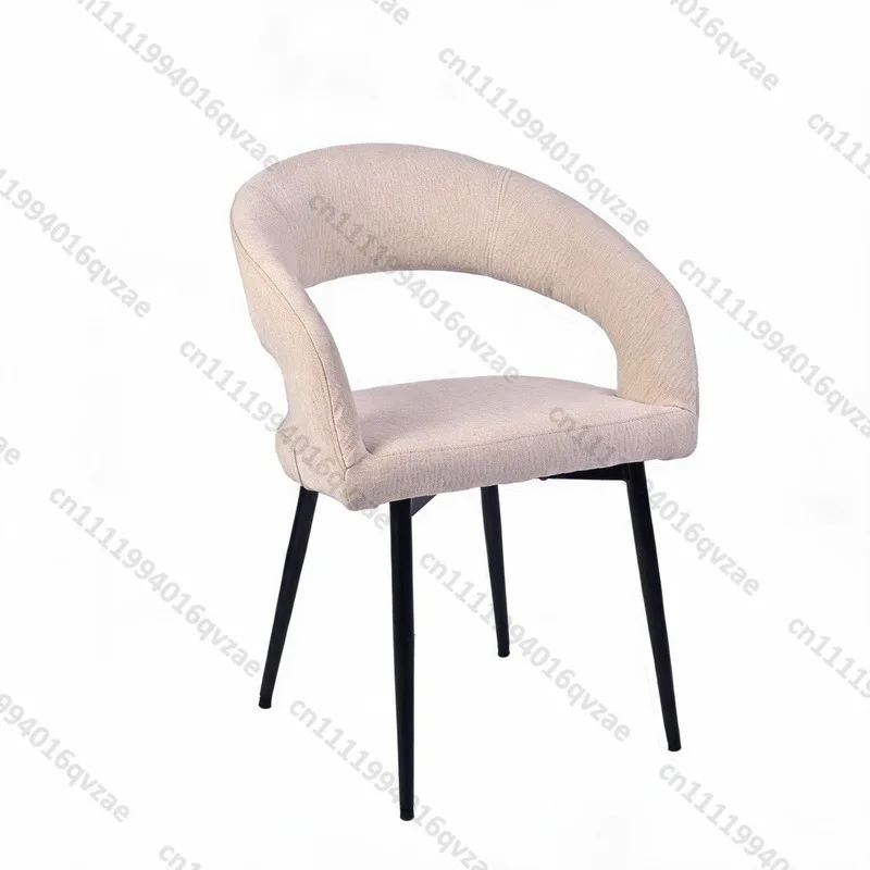Dining Chair Heavy Duty Steel Frame Flame Retardant Fabric Suitable for Restaurants, Hotels, Cafes, Dining Chairs