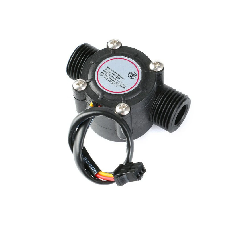 1-30L/min Water flow sensor YF-S201 Interface FS300A Suitable for flow measurement equipment Hall flow sensor