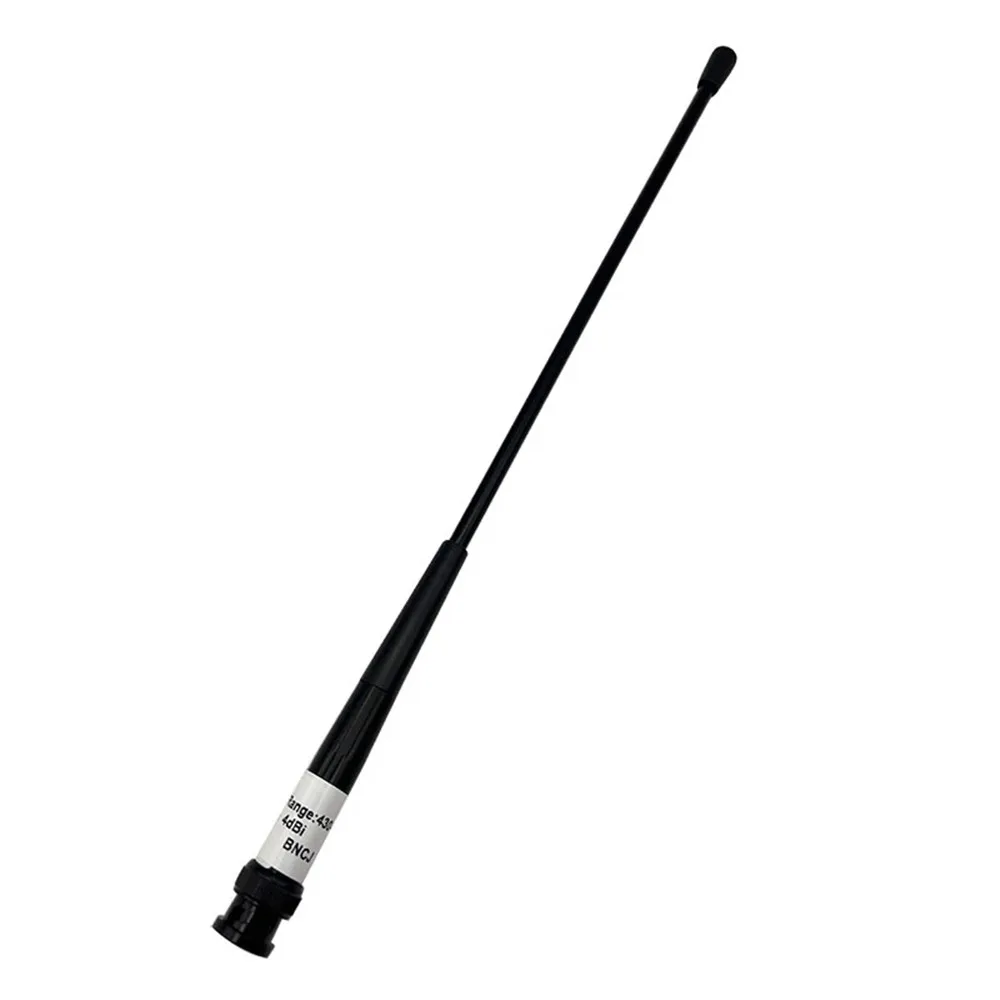 5pcs 430-450MHZ BNC Frequency Black soft Rod Antenna Compatible With  GPS Surveying Instruments