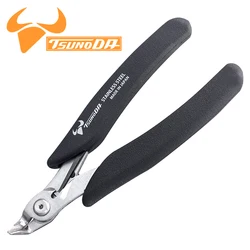 Tsunoda Electronic Foot Cutting Pliers, 5-inch Diagonal Pliers, Plastic Cutting Pliers SSM/SCN/SNB/SPN-125 Made in Japan