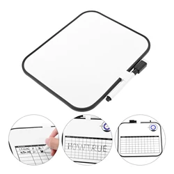 Tabla de puntuación de Golf borrable y reutilizable, accesorio de entrenamiento de 21X18,5 cm, plástico blanco, con marcadores y ranuras para bolígrafos, 1 unidad