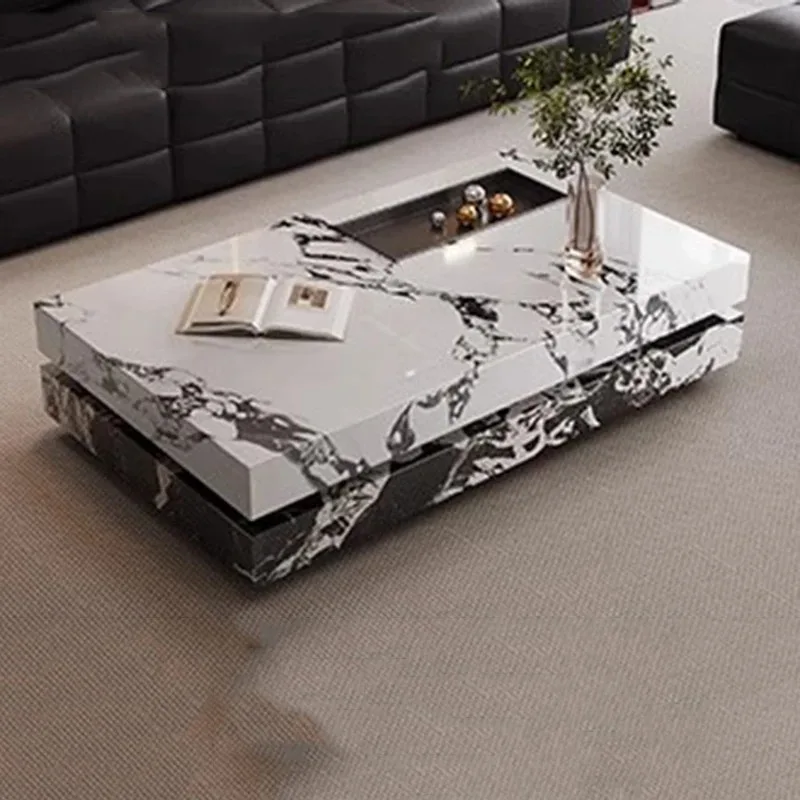 Interior Writing Coffee Table Luxury Bedroom Nordic Designer Moving Drawers Side Table Fashion Mesa Auxiliar Salon Furniture