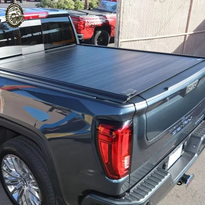 Cubierta Retráctil Eléctrica Impermeable para Camioneta, Marca EXTREME, para GMC Sierra 1500 / Canyon Pickup