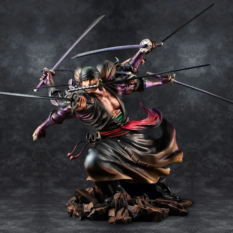 قطعة واحدة زورو تمثال ثلاثة آلاف عوالم أنيمي الشكل الطرفية الحلي الرسوم المتحركة موضوع دمية العصرية اللعب بانداي بانبريستو