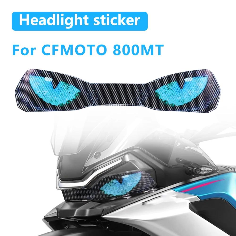 

For CFMOTO CF800MT 800MT 800 MT Headlight Guard Stickers Motorcycle Accessories Head Light Decals