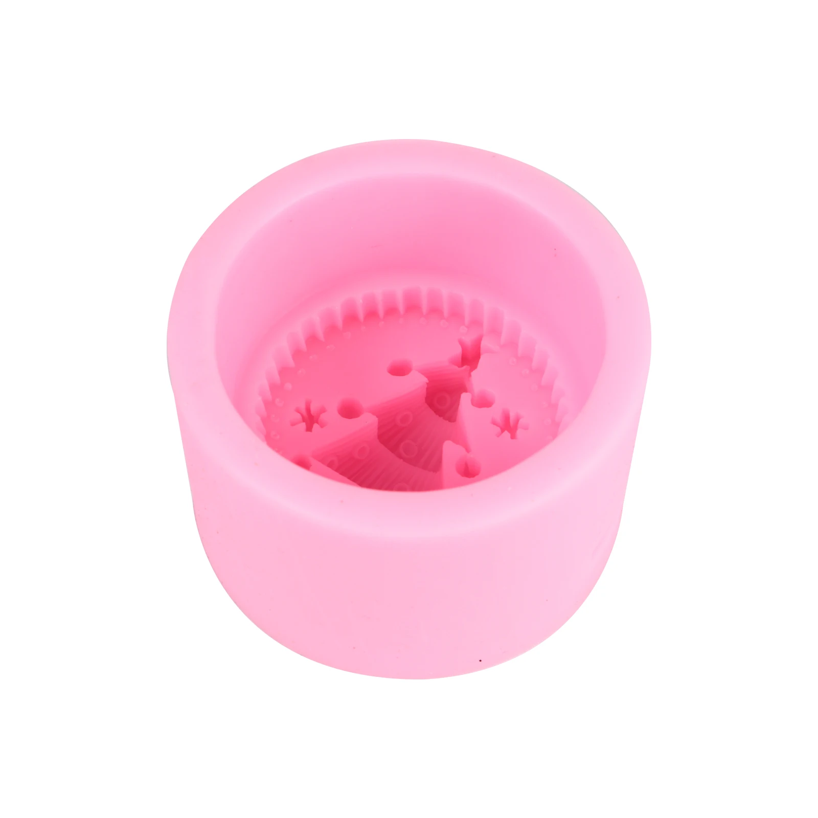 

Silicone Christmas Tree Mold Flexible Deep Non-Stick DIY Cake Fondant Soap Mold for Xmas Celebration Cake Mould