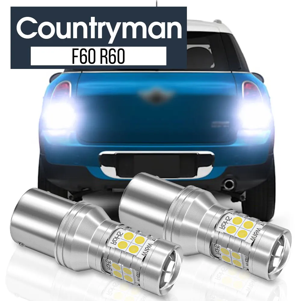 

2pcs LED Backup Light Reverse Lamp Blub Canbus Accessories For Mini Cooper Countryman F60 R60 2011 2012 2013 2014 2015 2016 2017