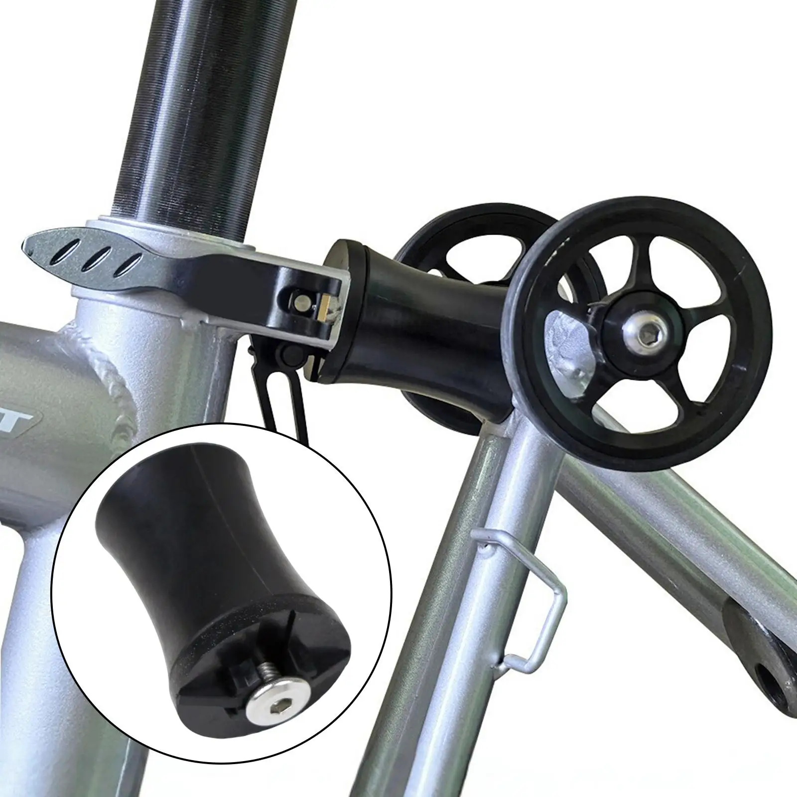 

Folding Bike Rear Shock Absorber Portable, Easy to Install, Compact, Professional Premium, Replacement, Bike Parts Accessories