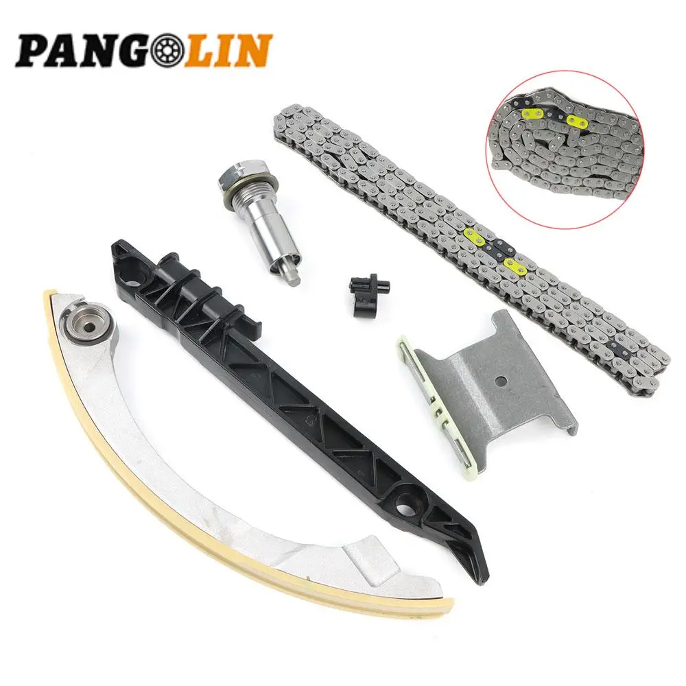 

Timing Chain Kit with Original Equipment Timing Chain Set Oil Plug and Tensioner for Select Buick Chevy Pontiac TKC8002 Engine