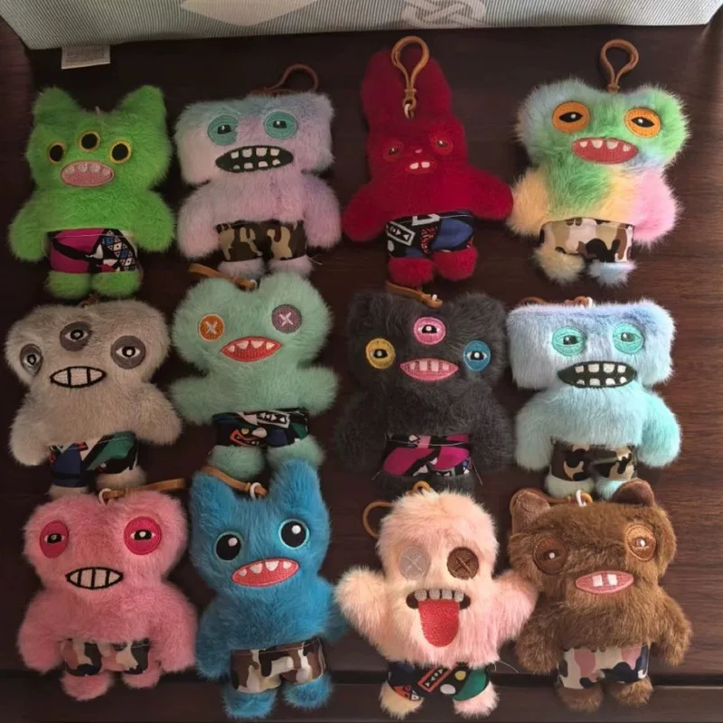 

Fuggler Plush Keychain Monster Toy With Big Teeth Cute Monster Doll Blind Box Furry Stuffed Animal Toy For Kids And Collectors