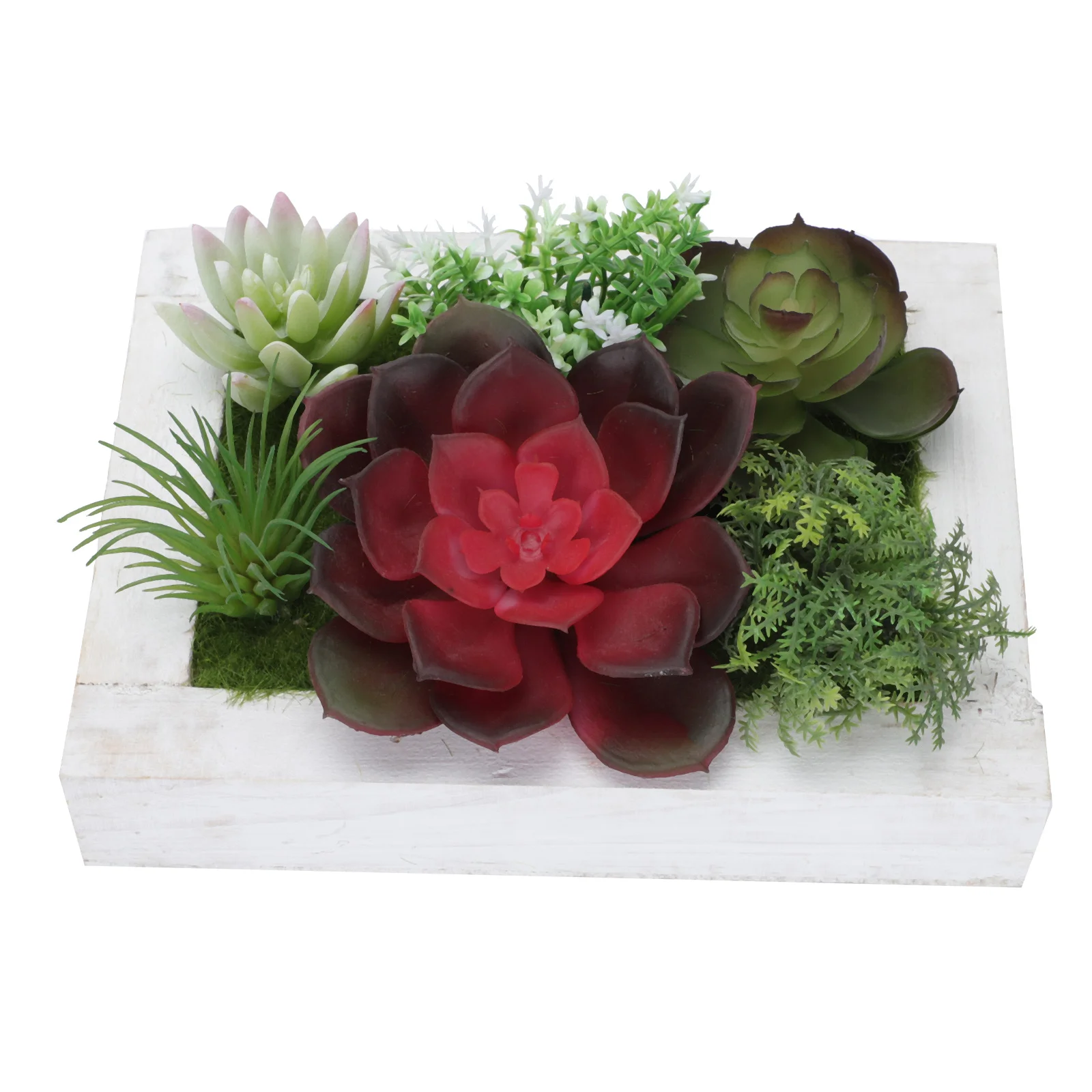 

Artificial Plant Frame Imitation Plants Picture Frames Photo Ornament Pendant Succulent