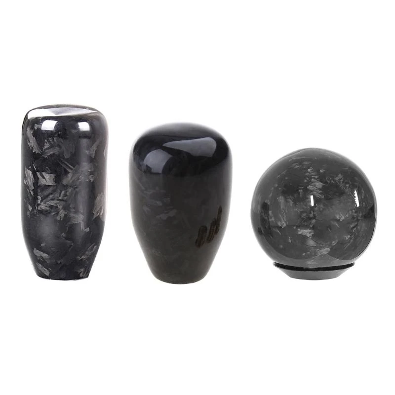 Auto Joysticks Manual Carbon Fiber Gear Shift Lever Shifter Knob Transmission Shift for Head Gearstick Balls Unive