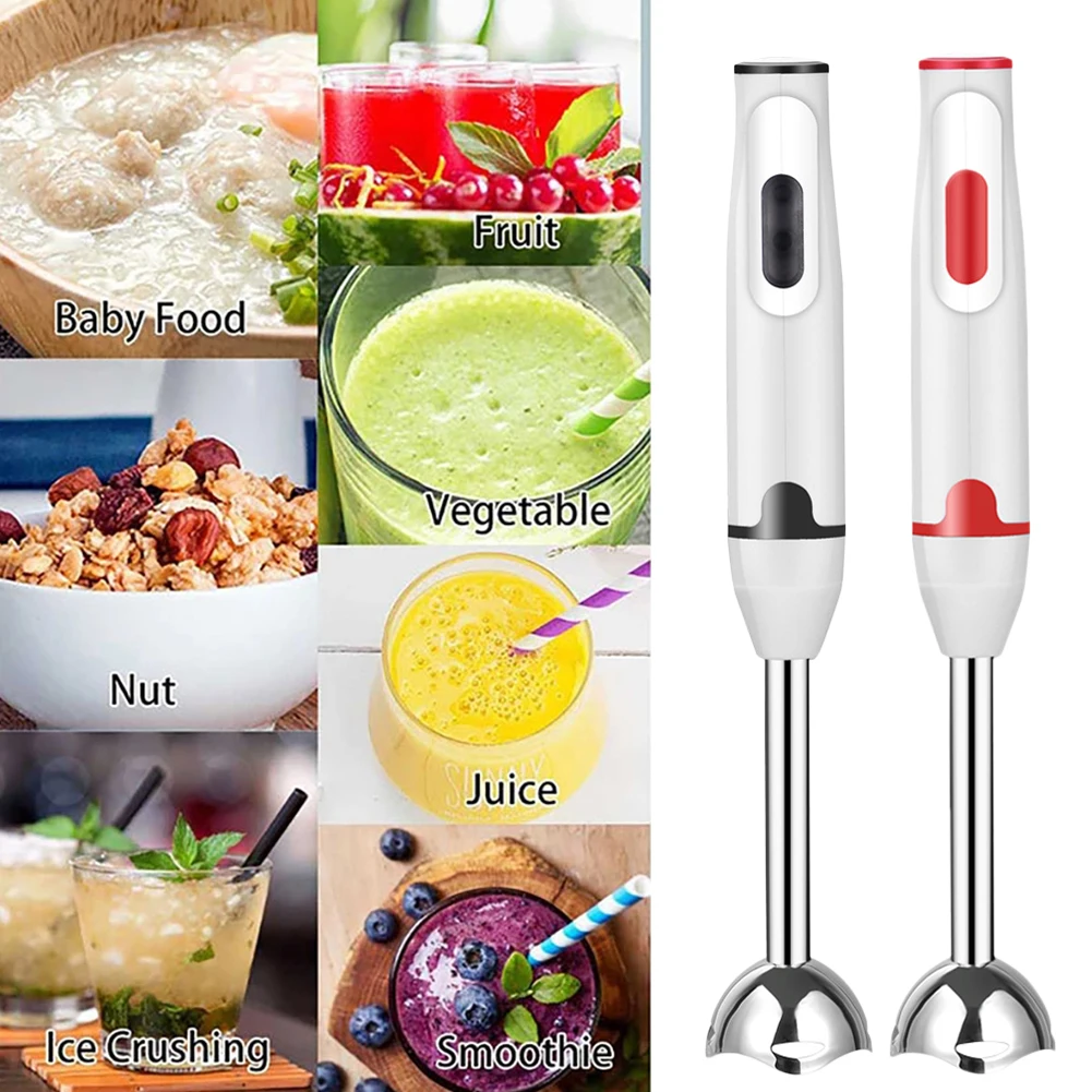 Handheld Electric Blender Food Vegetable Electric Grinder Handheld Stick Mixer For Smoothies Sauces Baby Food Soups Kitchen Tool