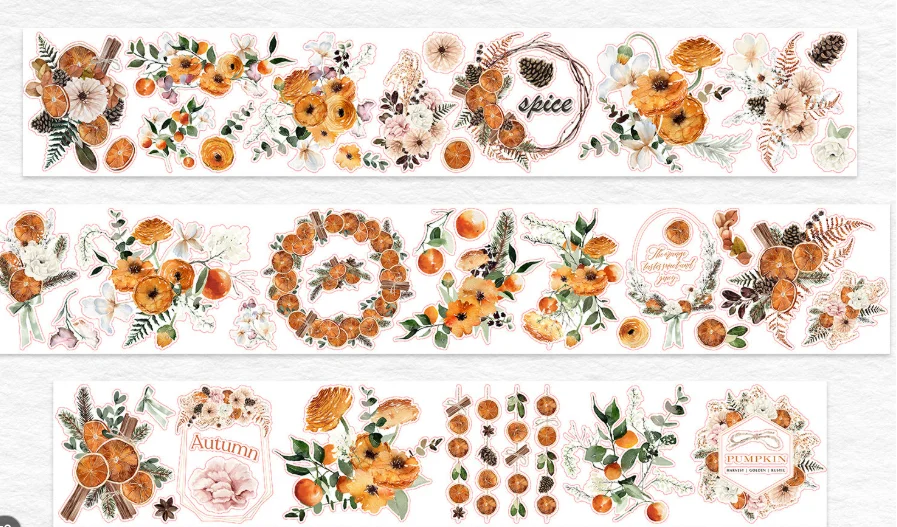 

Рулон ленты WT Pet Washi Broken Thoughts, полный жизненно важности, ежедневный английский дневник для высечки текста