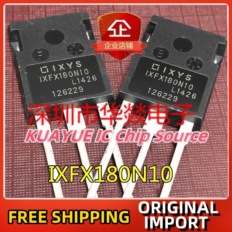 

10PCS-30PCS IXFX180N10 TO-247 100V 180A Fast Shipping Quality Guarantee