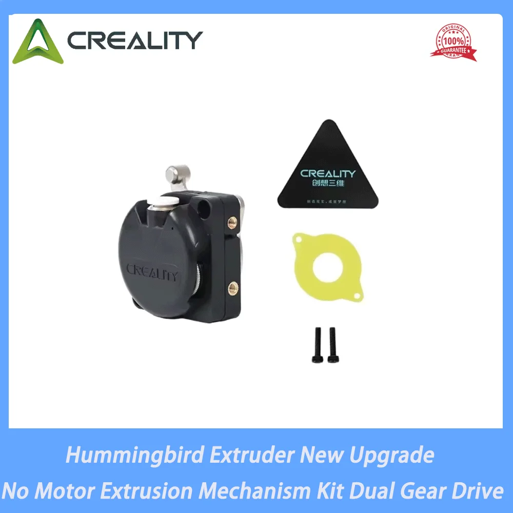 

Creality Hummingbird Extruder New Upgrade No Motor Extrusion Mechanism Kit Dual Gear Drive for K1/K1MAX 3D Printer Accessories