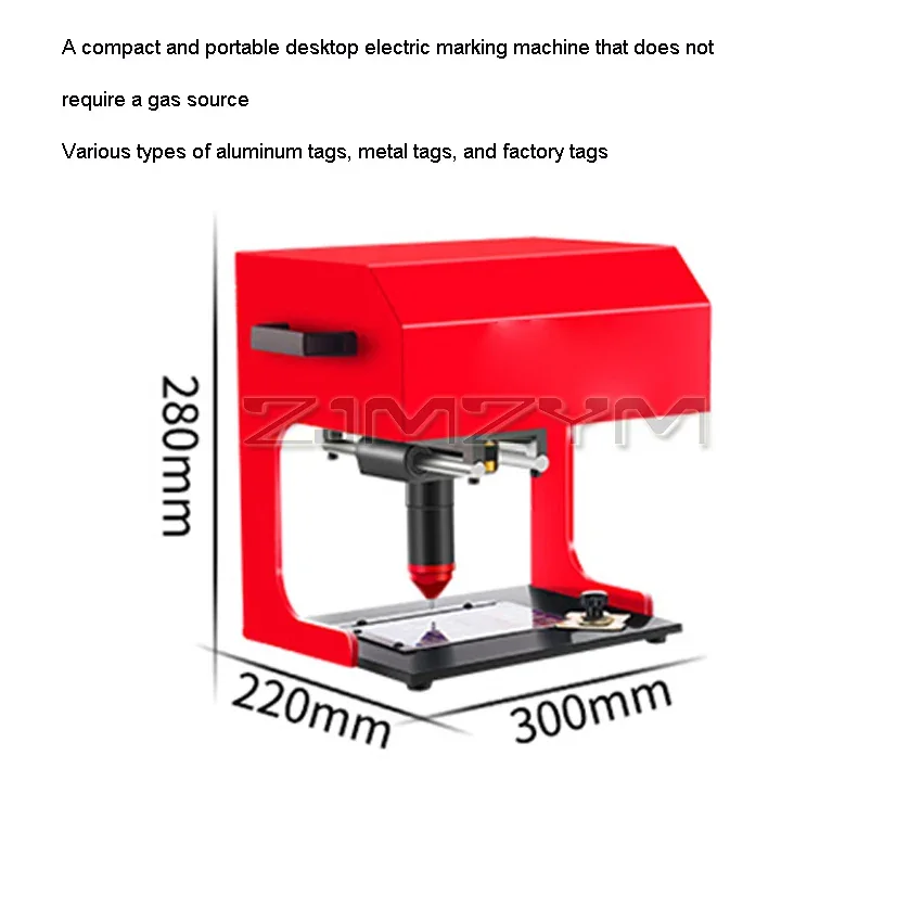 Desktop Marking Machine Metal Electric Label Aluminum Label Stainless Steel Printer Engraving Machine Small Coding Machine