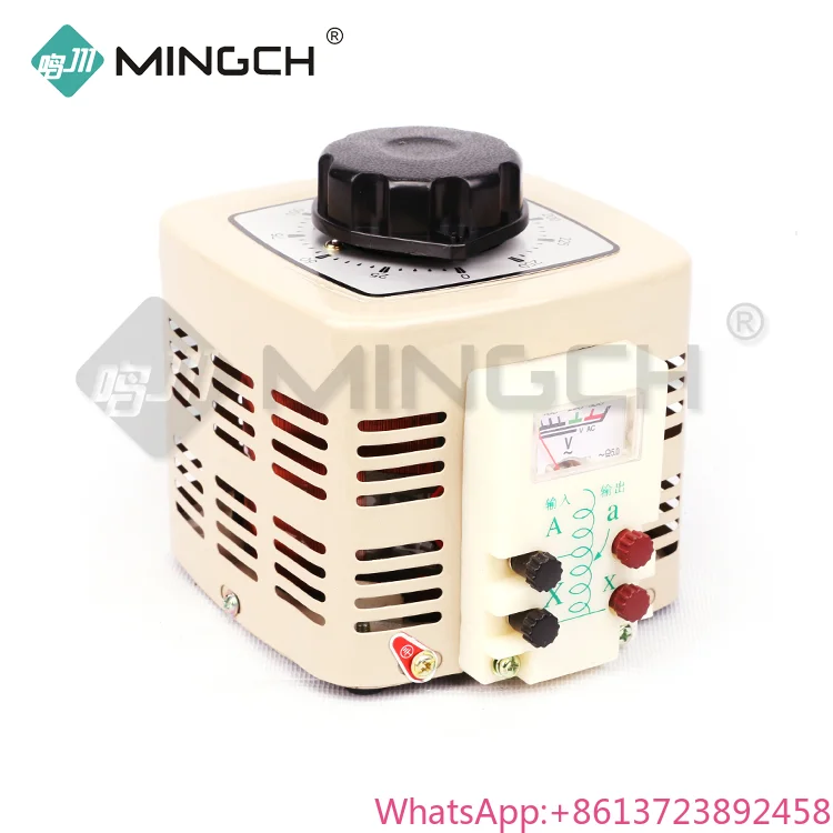 

MINGCH TDGC2 Series 0.5KVA Single Phase Ac Adjustable Variac Voltage Regulator
