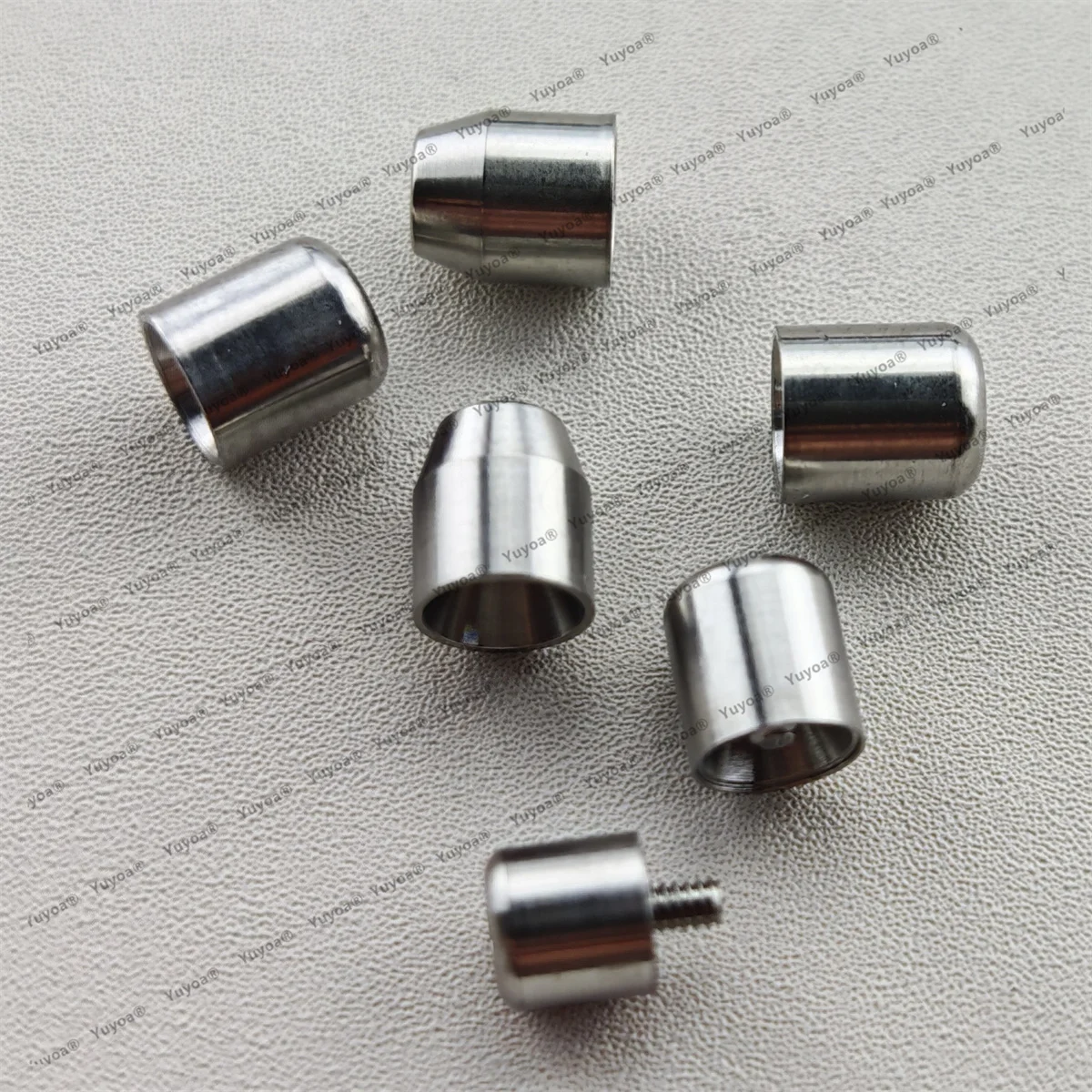 15PCS Dental Multi Unit Cap for OSSTEM/Megagan/ITI/Dentium/Nobel Biocare/NeoBiotech/Anthogyr Protect Cap Titanium Material
