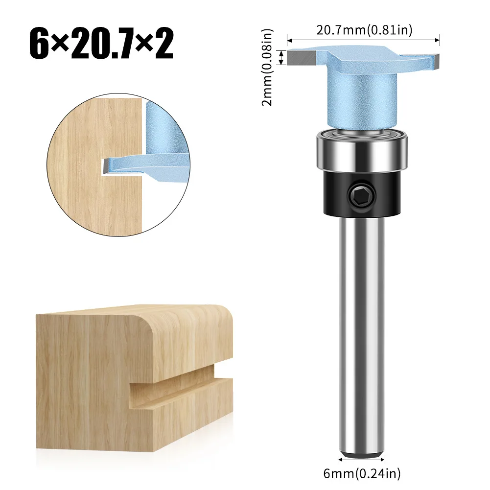 

Shallow Groove Width 2mm Industrial Grade Light Strip Wiring Cable Ball T-knife Slotting Tool Trimming Machine Bearing