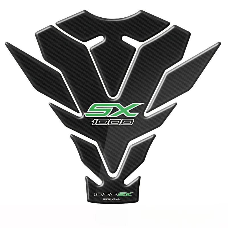For Kawasaki Z1000SX 2017 2018 3D Motorcycle Fuel Tank Protector Pad High Style Decals  Fishbone Protective Decals
